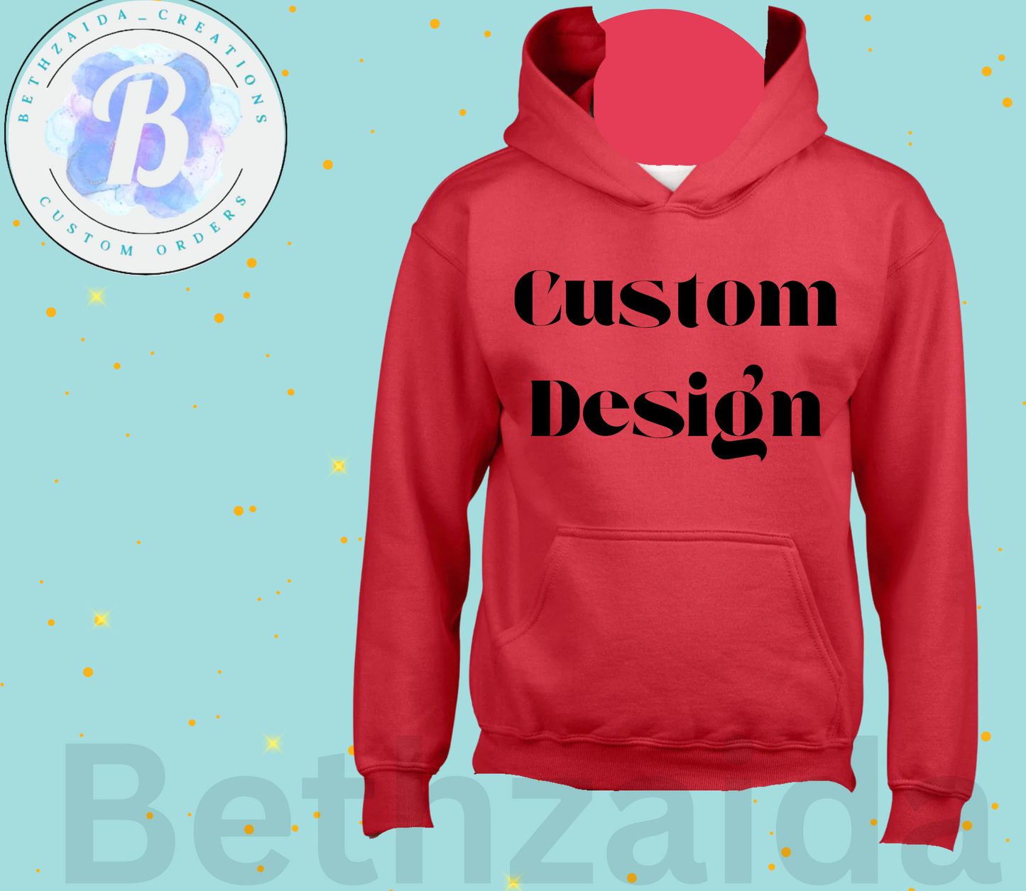 Personalized Kid Hoodies no string