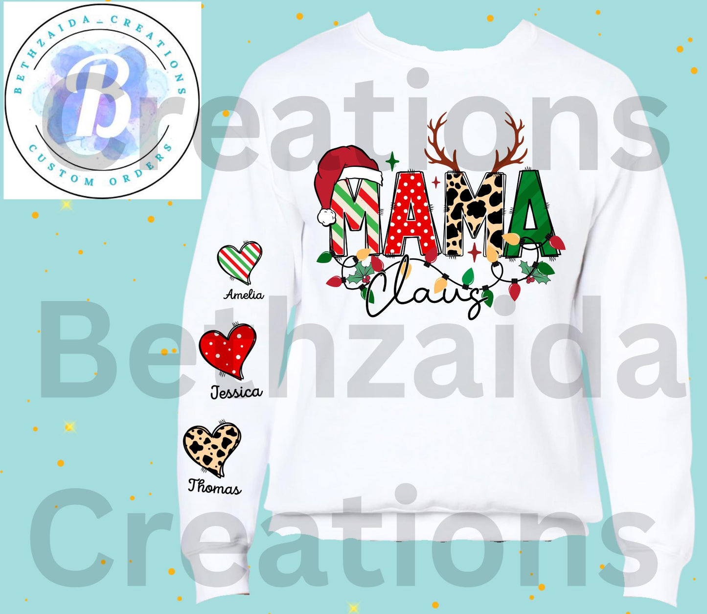 Personalized Sweaters Adult and Kids